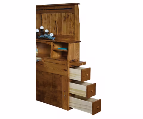 Ajay Bed With Side Storage Tower Collection